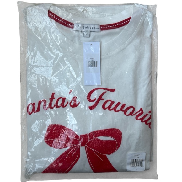 PJ Salvage Holiday Graphic Pajama Set Size Small NWT - Picture 4 of 4